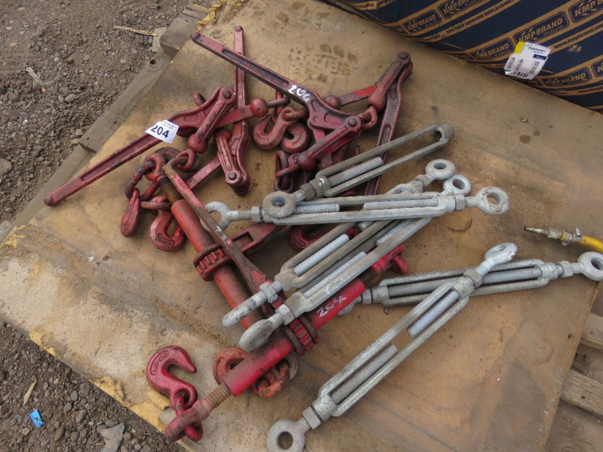 PALLET OF LOAD TENSIONERS AND CABLE TENSIONERS. - Image 2 of 3