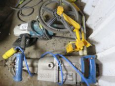 KANGO 110 VOLT BREAKER, GRINDER AND A MEASURING WHEEL.