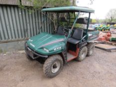 POLARIS RANGER 6X6 UTILITY VEHICLE. DEMAND6 DRIVE, 666 REC HRS. PETROL ENGINED.