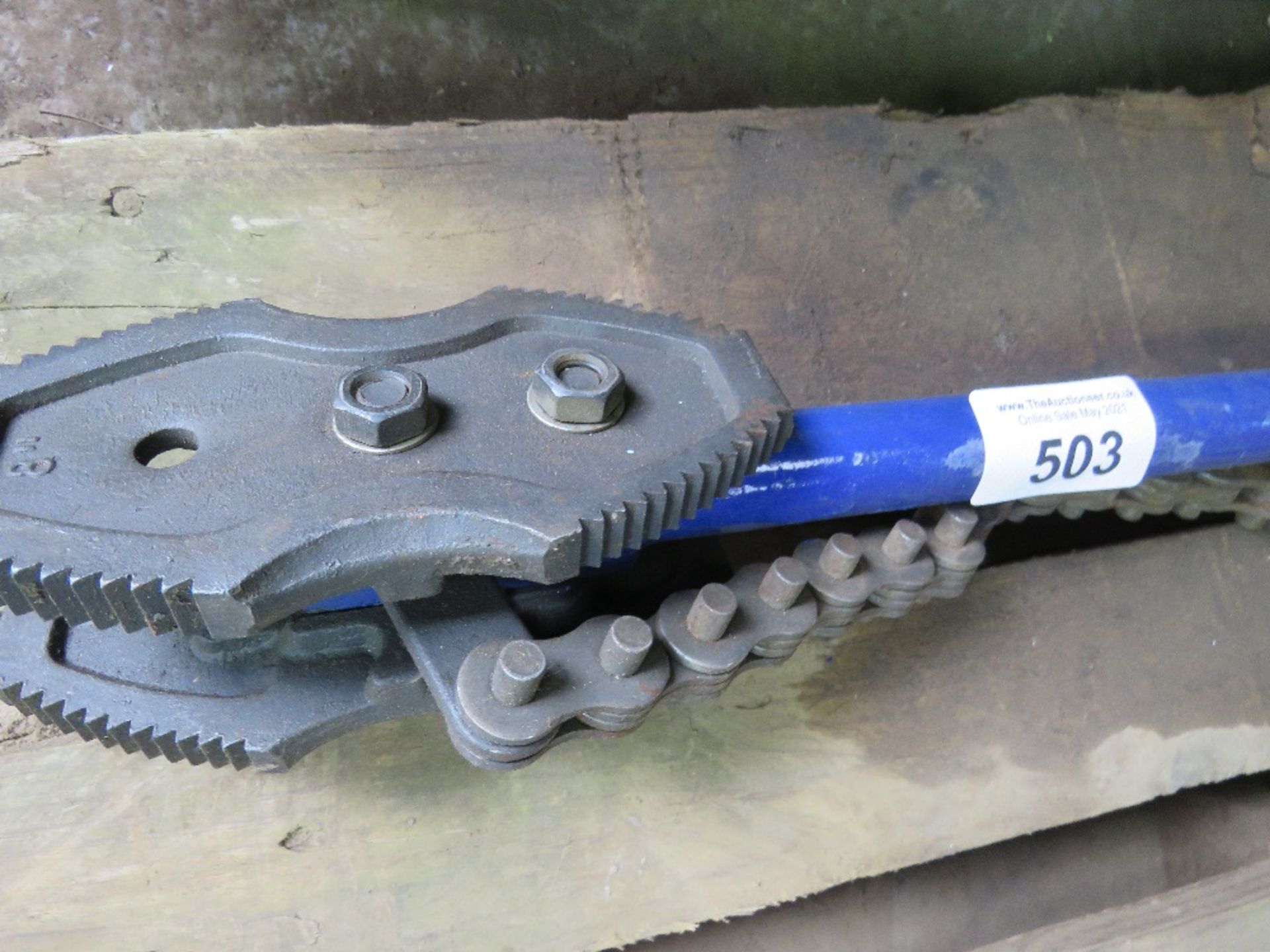 PIPE CHAIN WRENCH. - Image 2 of 2
