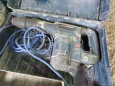 BOSCH 240VOLT BREAKER DRILL. UNTESTED, CONDITION UNKNOWN.