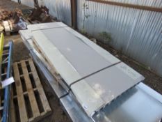 PACK OF 50 X 8FT LENGTH GALVANISED CORRUGATED ROOF SHEETS, 26G.
