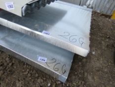 PACK OF 50 X 10FT LENGTH APPROX GALVANISED CORRUGATED ROOF SHEETS, 26G.