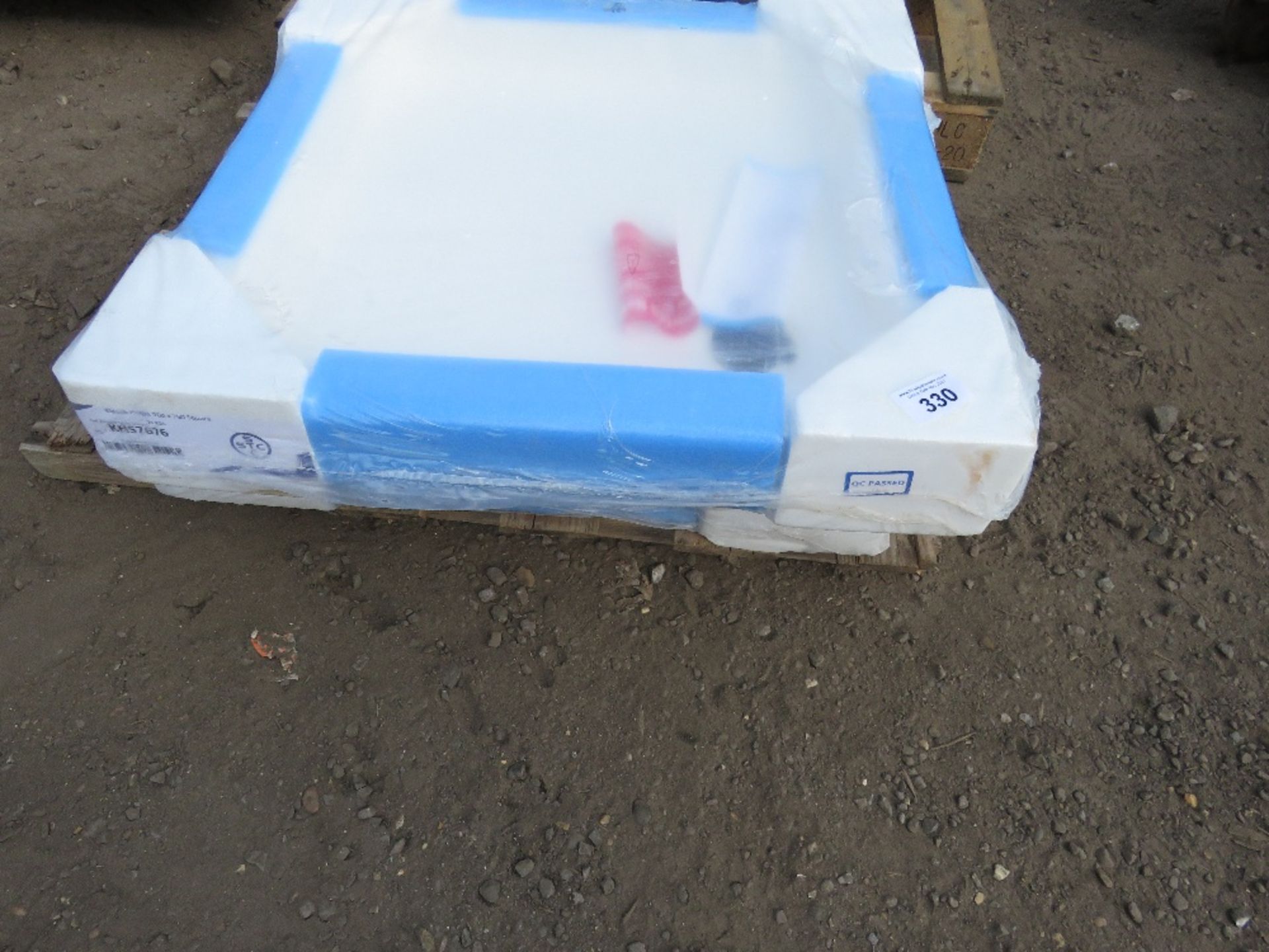 2 X 760 X 760MM SHOWER TRAYS, UNUSED. - Image 2 of 3