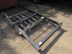 EUROGARD SINGLE METAL GATE 2.4M HEIGHT 1.1M WIDE.PALLET P.