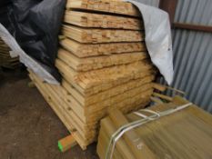 LARGE PACK OF UNTREATED TIMBER WEAVING/LATTICE CLADDING SLATS 1.75M X 40MM APPROX.