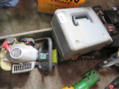 RYOBI PETROL CHAINSAW PLUS A HEDGE CUTTER, RETIREMENT SALE.