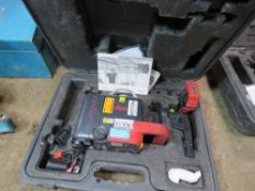 LEICA TOTEO35 ROTATING LASER LEVEL SET IN CASE. CONDITION UNKNOWN.