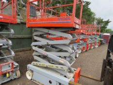 SKYJACK SJ111-3219 SCISSOR LIFT ACCESS PLATFORM. YEAR 2011. SLIDE OUT DECK EXTENSION. SN:22027205. W