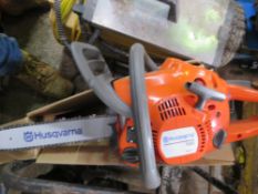 HUSQVARNA 120 PETROL CHAINSAW, UNUSED.