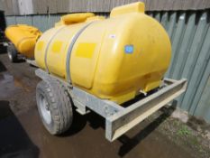 TRAILER ENGINEERING 2000 LITRE SITE TOWED WATER BOWSER. DIRECT FROM LOCAL COMPANY BEING SURPLUS TO R