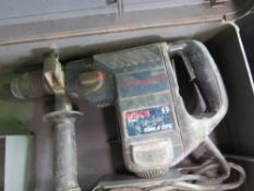 BOSCH GBH4 110VOLT BREAKER DRILL.