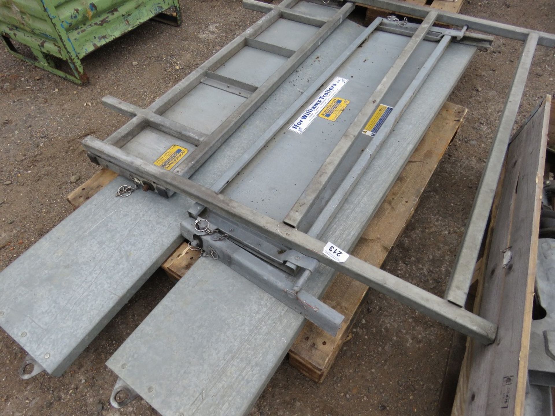 SET OF SIDES AND A HEADBOARD FOR AN IFOR WILLIAMS LM 5 SERIES TRAILER 7FT LENGTH APPROX.