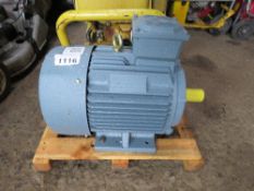 5.5KW ELECTRIC MOTOR, UNUSED.