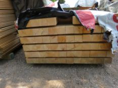 PACK OF MACINED UNTRETED POSTS 80MM X 70MM @ 1.8M LENGTH APPROX.