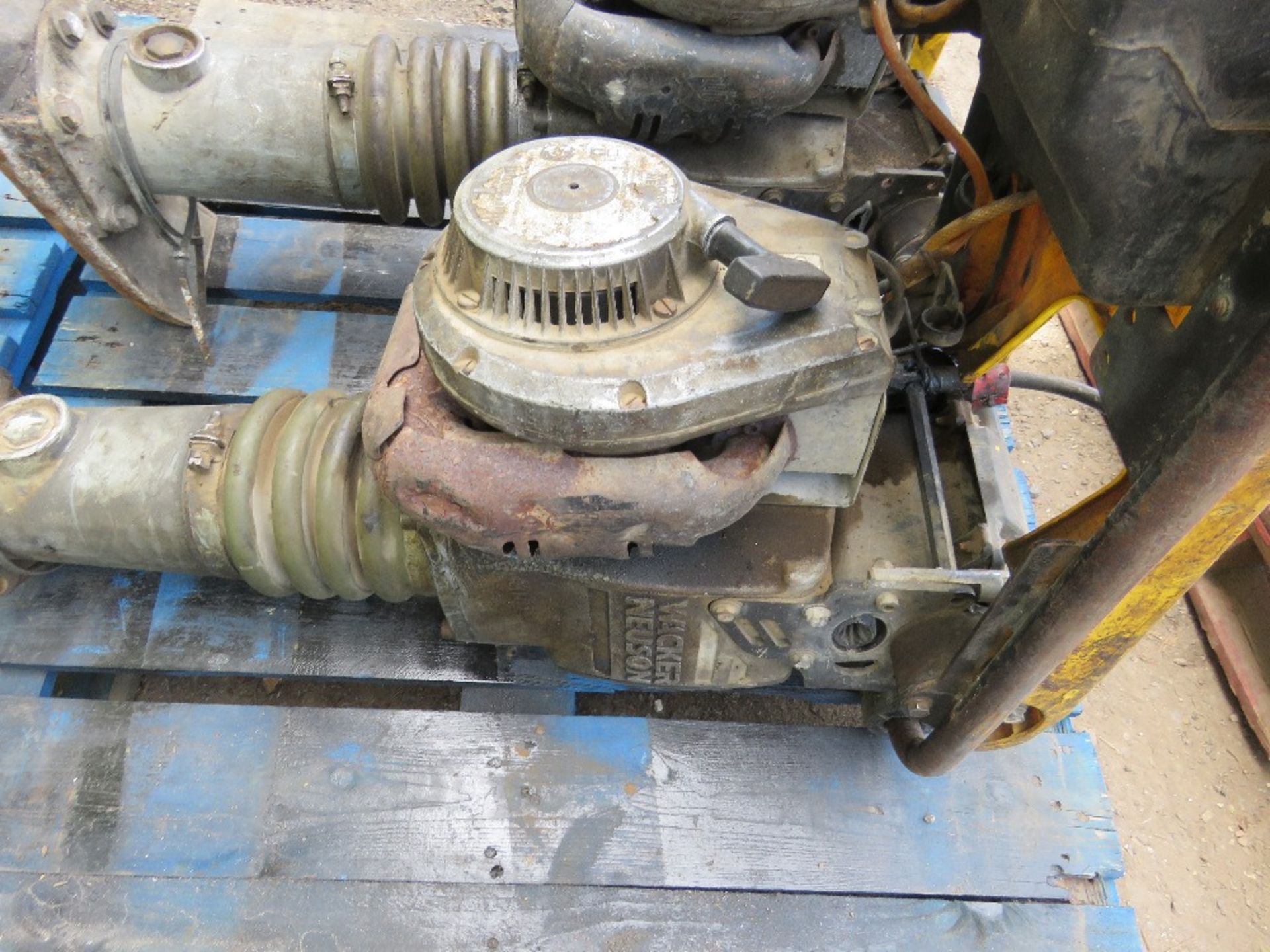 2 X YELLOW TOP WHACKER NEUSON TRENCH COMPACTORS, CONDITION UNKNOWN - Image 3 of 5