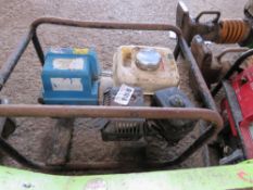 PETROL ENGINED GENERATOR, CONDITION UNKNOWN. DIRECT FROM UTILITIES CONTRACTOR.