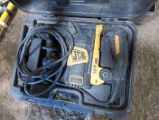 JCB 240VOLT BREAKER DRILL IN CASE.