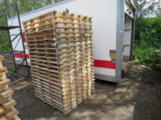 23 X WOODEN PALLETS.