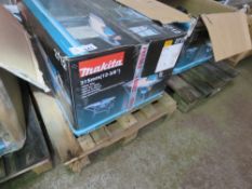 MAKITA 315MM 110VOLT POWERED SAWTABLE. WAREHOUSE CLEARANCE ITEM, NOT FULLY INSPECTED, SOME PARTS MA
