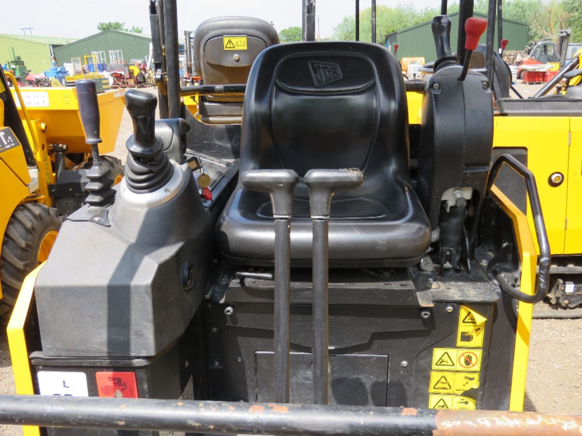 JCB 150C-1 RUBBER TRACKED MINI EXCAVATOR, YEAR 2018 BUILD. 891 RECORDED HOURS, 1 BUCKET - Image 5 of 10