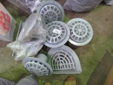 QUANTITY OF PLASTIC DRAIN HOLE COVERS. DIRECT FROM LOCAL COMPANY, SURPLUS TO REQUIREMENTS.