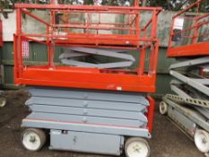 SKYJACK SJ4632 SCISSOR LIFT ACCESS PLATFORM. SLIDE OUT DECK EXTENSION. SN:70005504.