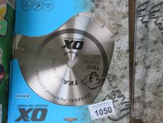 2 X OX 300MM GENERAL PURPOSE CUTTING BLADES