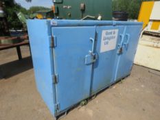 HEAVY DUTY STEEL CABINET FOR WORKSHOP 7' X 2'6"APPROX