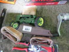 TRACTOR COAT HOOK SET.