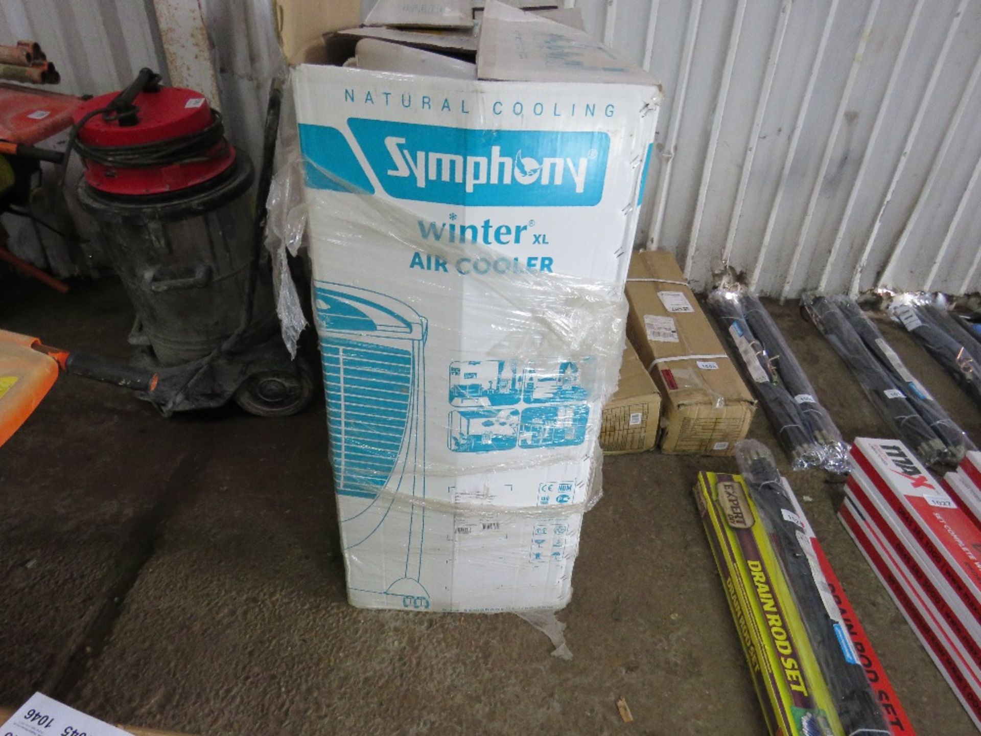 SYMPHONY 240VOLT WINTER AIR COOLER UNIT, BOXED.