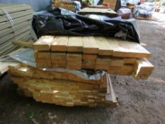 2 X BUNDLES OF ASSORTED UNTREATED TIMBERS, 1.83M LENGTH APPROX.