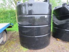 5000 LITRE CAPACITY WATER TANK. DIRECT FROM FILM STUDIO HAVING BEEN USED FOR A RAIN CANNON.