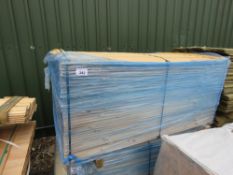 LARGE PACK OF SHIPLAP TIMBER CLADDING BOARDS, UNTREATED, 1.55M X 10CM APPROX.