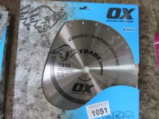 2 X OX 300MM GENERAL PURPOSE CUTTING BLADES