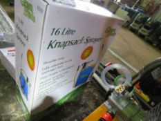 KNAPSACK SPRAYER IN BOX.