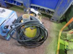 110VOLT POWERED SUBMERSIBLE WATER PUMP. UNTESTED, CONDITION UNKNOWN.