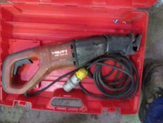 HILTI WSR1400PE 110VOLT RECIPROCATING SAW.