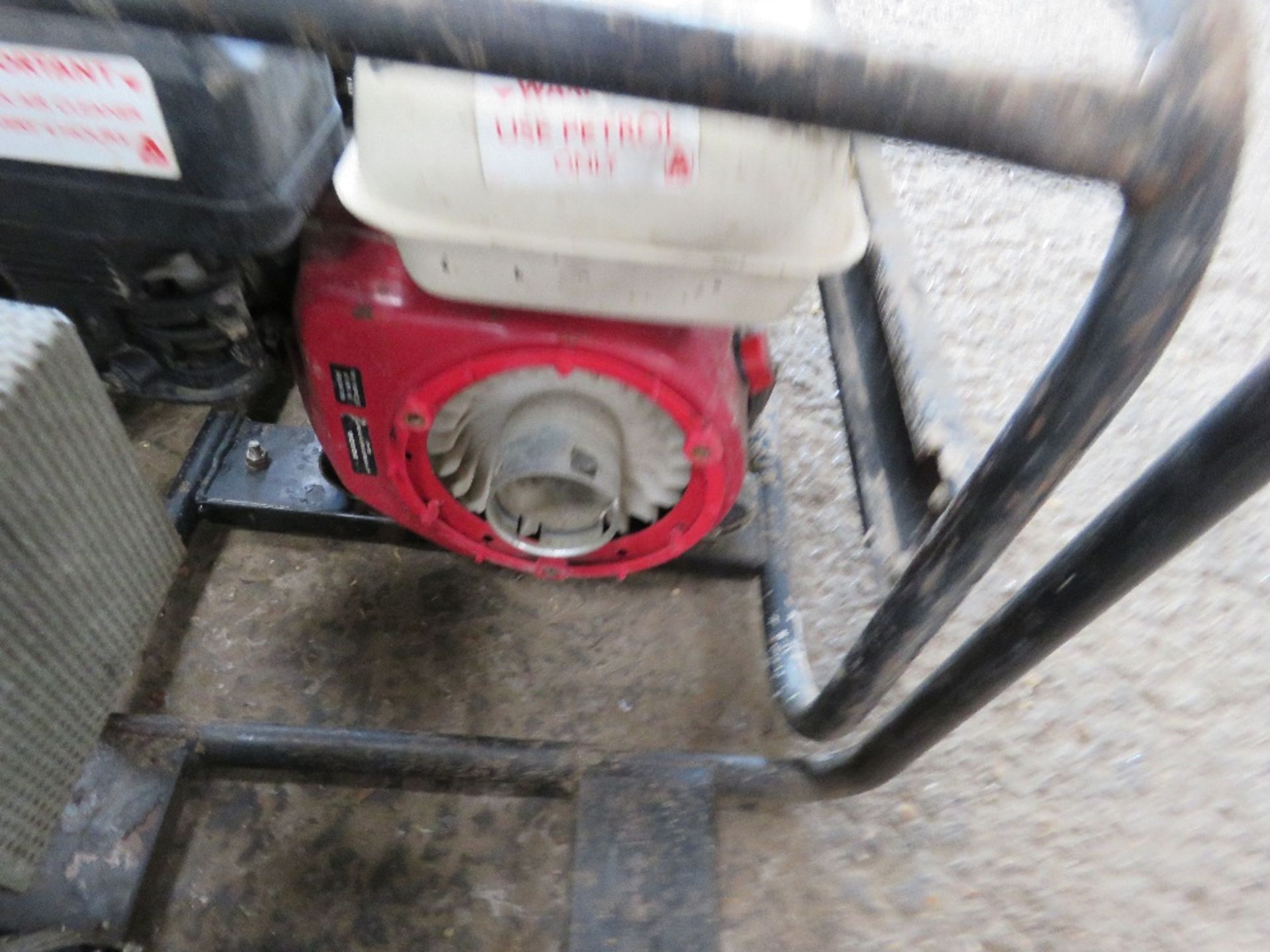 PETROL ENGINED GENERATOR, CONDITION UNKNOWN. DIRECT FROM UTILITIES CONTRACTOR. - Image 2 of 3