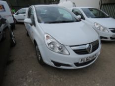 VAUXHALL CORSA PANEL VAN , ECOFLEX MODEL REG:FL60 KKF. 110,227 REC MILES.