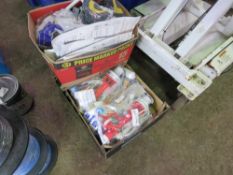 3 X BOXES OF ASSORTED PLUMBING FITTINGS... NO VAT ON HAMMER PRICE.