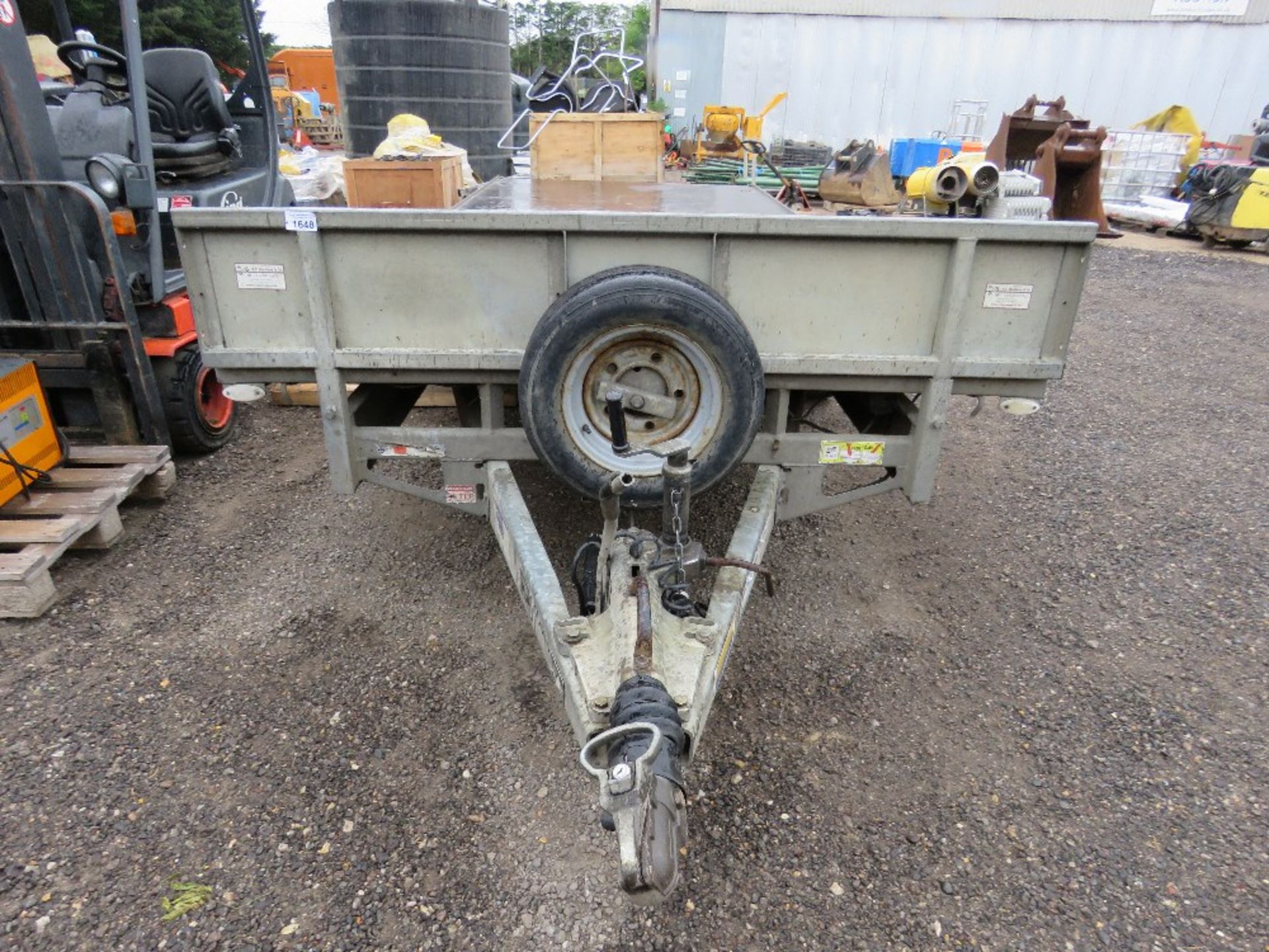 IFOR WILLIAMS LM166G3 TRIAXLED PLANT TRAILER, YEAR 2016. SN:SCKT00000G5130722. DIRECT FROM LOCAL COM - Image 2 of 9