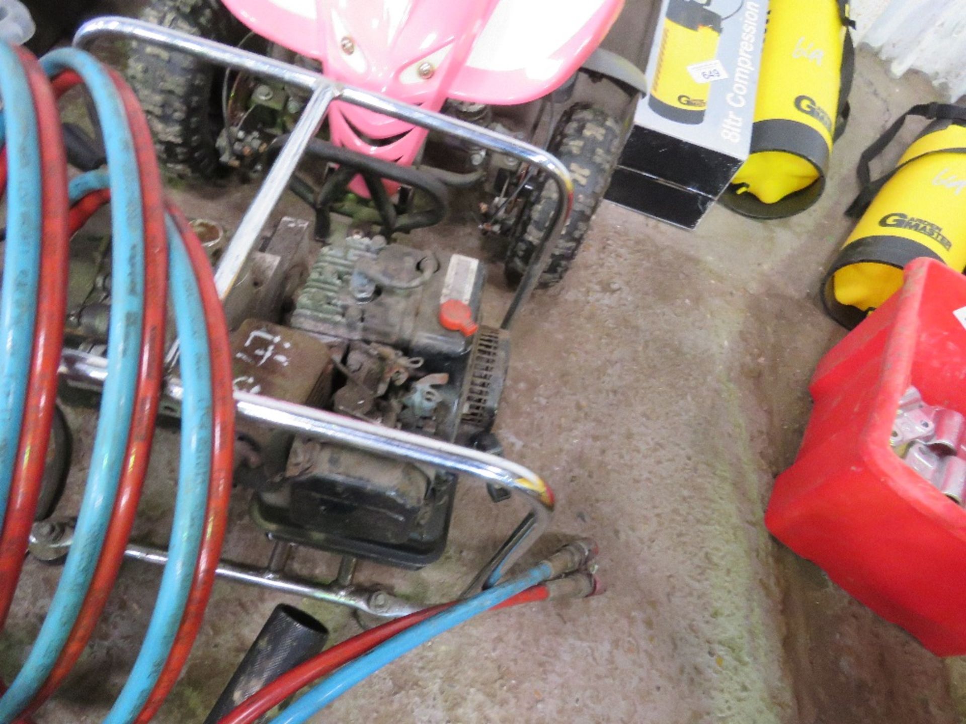 HYDRAULIC PETROL ENGINED POWER PACK WITH HOSES AND SPREADING TOOL - Image 4 of 4