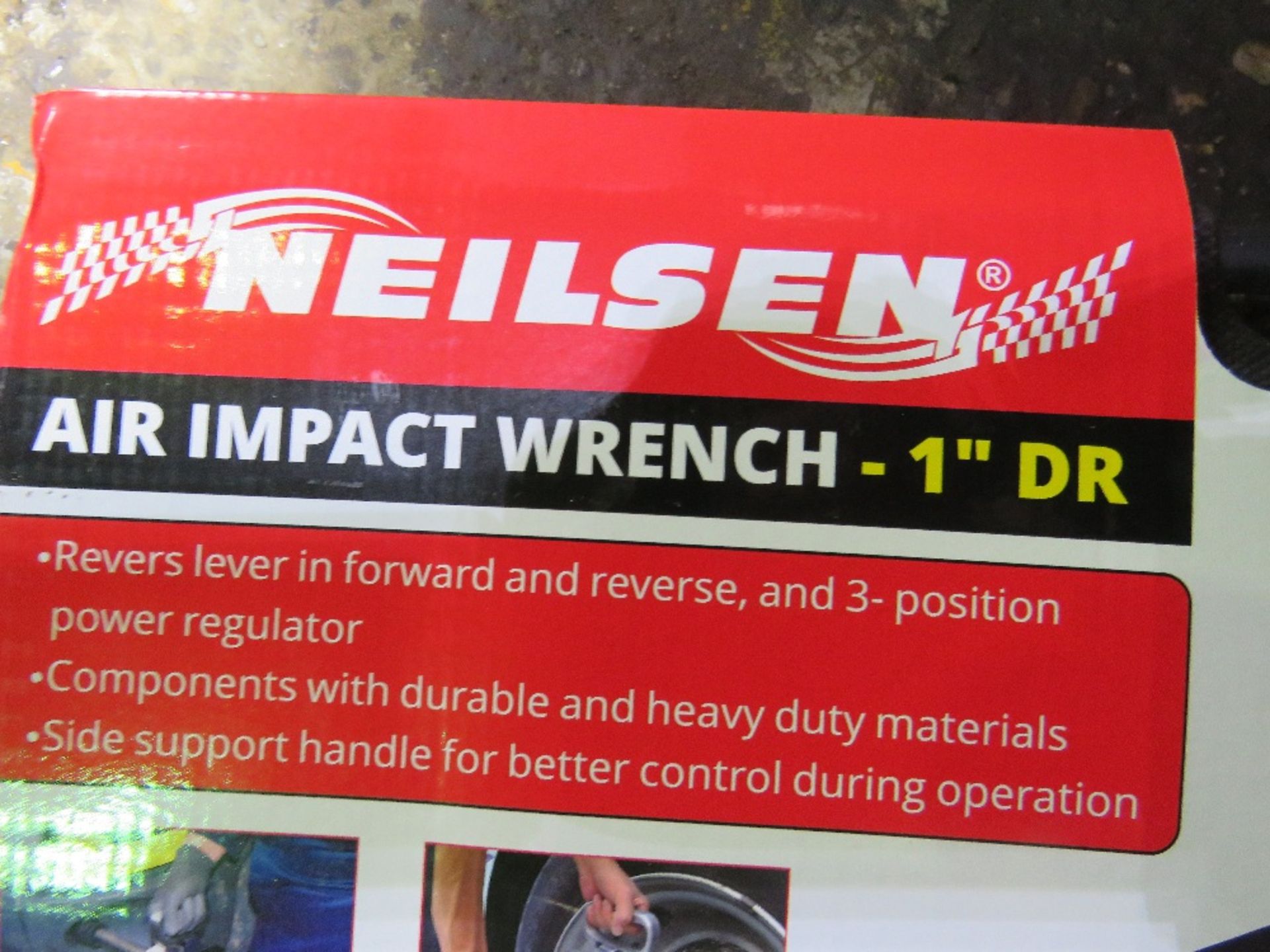 1" AIR IMPACT WRENCH IN BOX. - Image 2 of 2