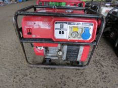 HONDA 1900 PETROL GENERATOR, REQUIRES RECOIL.