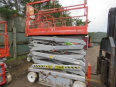 SKYJACK SJ 3226 SCISSOR LIFT ACCESS PLATFORM. YEAR 2003. SLIDE OUT DECK EXTENSION. SN;270782. 9.92M