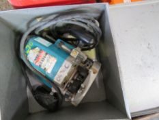 MAKITA 110V ROUTER IN CASE SOURCED FROM DEPOT CLEARANCE.