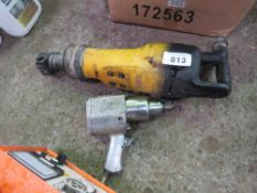 ATLAS COPCO DEMOLITION PICK PLUS A NUT GUN.