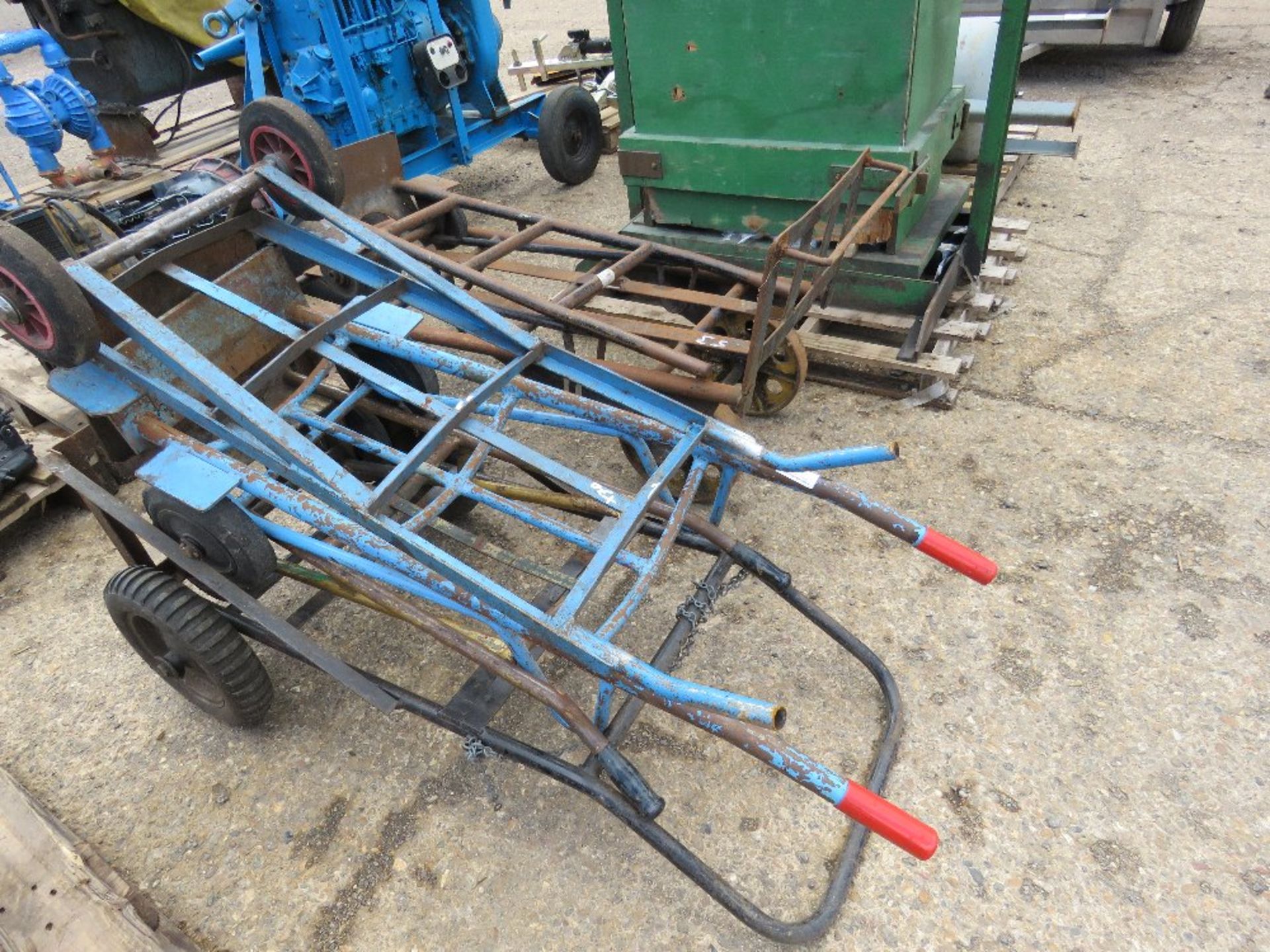 6 X ASSORTED HEAVY DUTY SACKBARROWS, DIRECT FROM WORKSHOP CLOSURE.. - Image 2 of 3