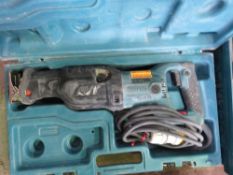 MAKITA AVT 110VOLT RECIPROCATING SAW. UNTESTED, CONDITION UNKNOWN.